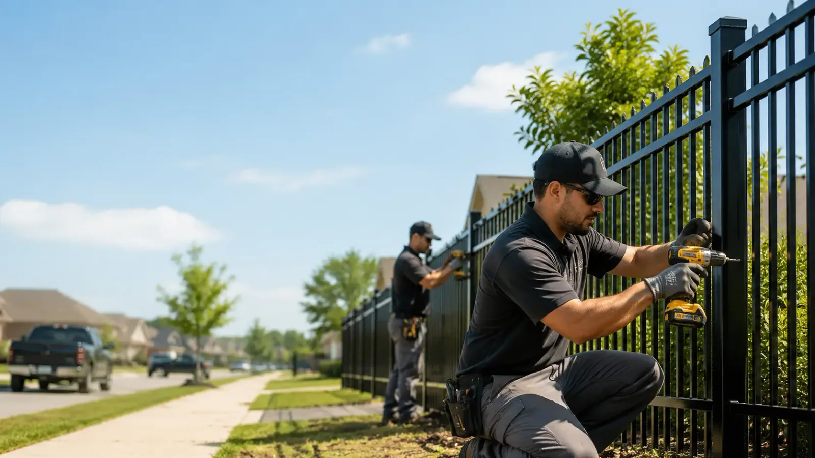 Metal Fence Installation in Middletown, CA